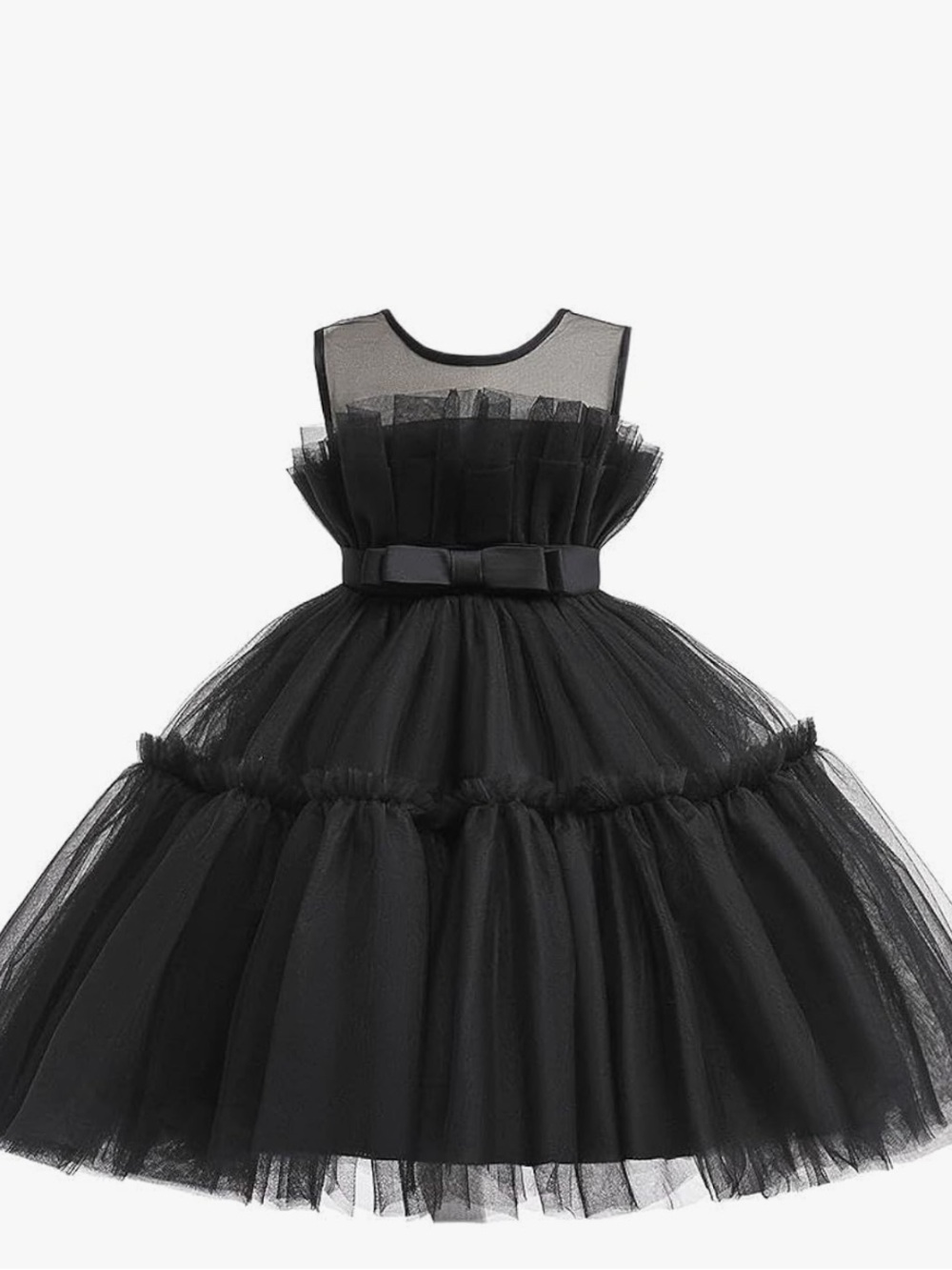 Toddler Girls' Special Occasion Dress Tulle Ball Gown Black